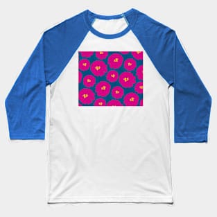 WILD FLOWERS Zinnea Baseball T-Shirt